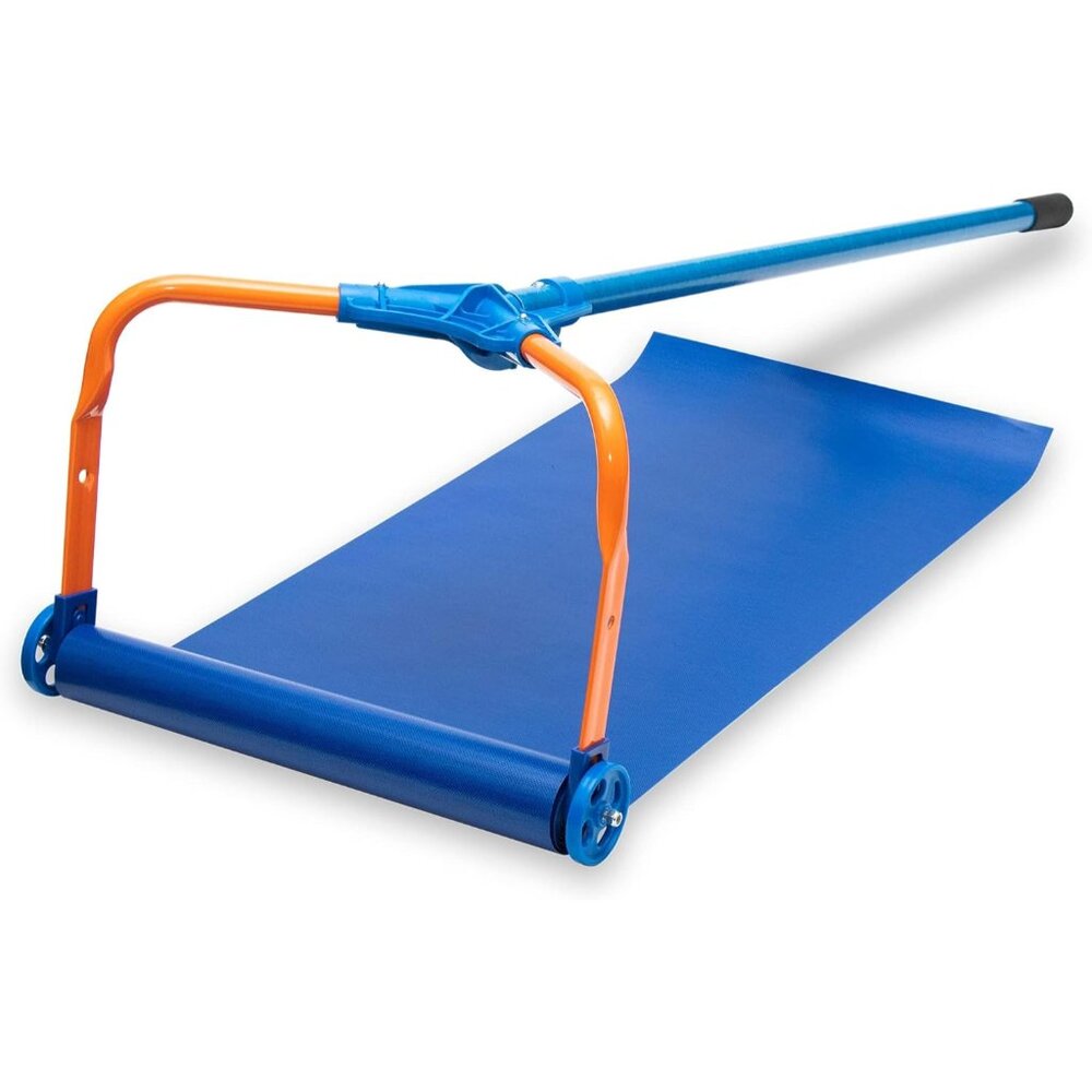 Easy and Quick Snow Roof Rake for Snow Removal, Heavy-Duty Slide, Cut and Tear R